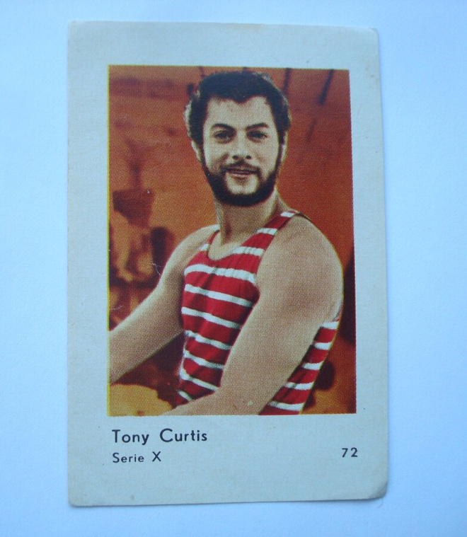 Purkkakuvat Hellas: Serie X 72, TONY CURTIS