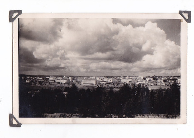 VANHA Valokuva Postikortti Lappi Rovaniemi n. 1940-luku