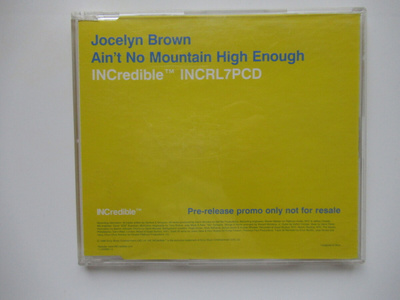 JOCELYN BROWN - AIN'T NO MOUNTAIN HIGH ENOUGH CDS