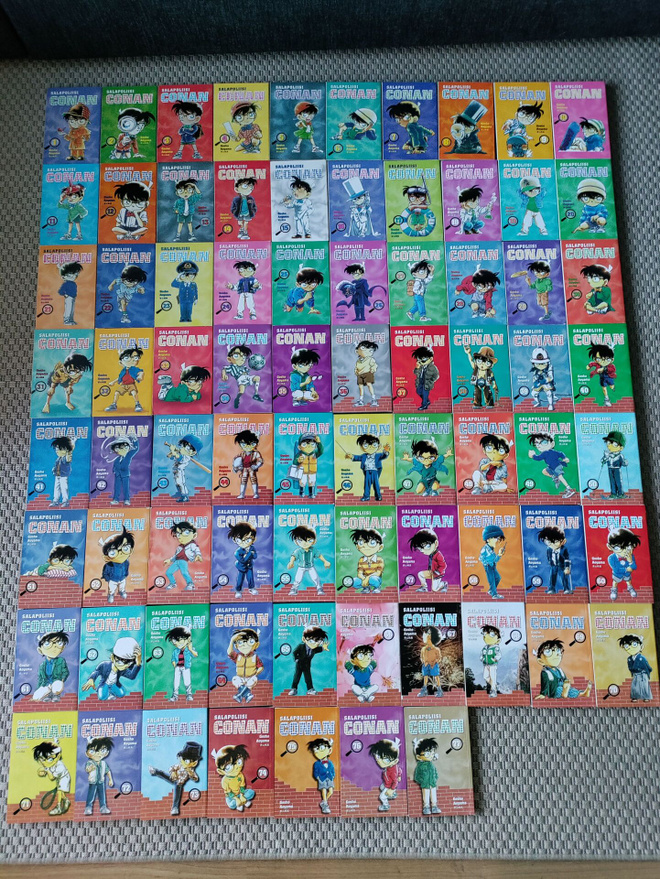 Salapoliisi Conan 1-77 (kaikki suomenkieliset)