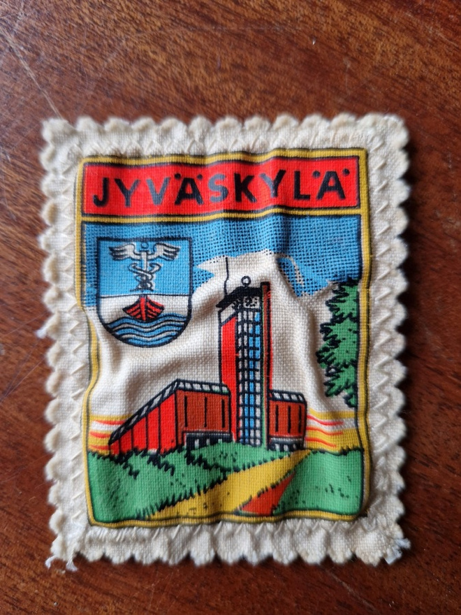 Jyväskylä Vintage Kangasmerkkiä