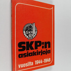 SKP:n (Suomen kommunistisen puolueen) asiakirjoja vuosilt... - pikkukuva 1