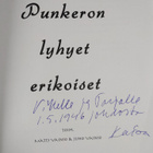 Kaisa Hannikainen-Vainio : Punkeron lyhyet erikoiset (sig... - pikkukuva 3