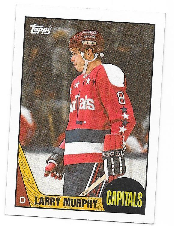 1987-88 Topps #133 Larry Murphy Washington Capitals