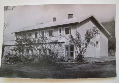 VANHA Postikortti Lappi Kilpisjärvi n. 1940-l