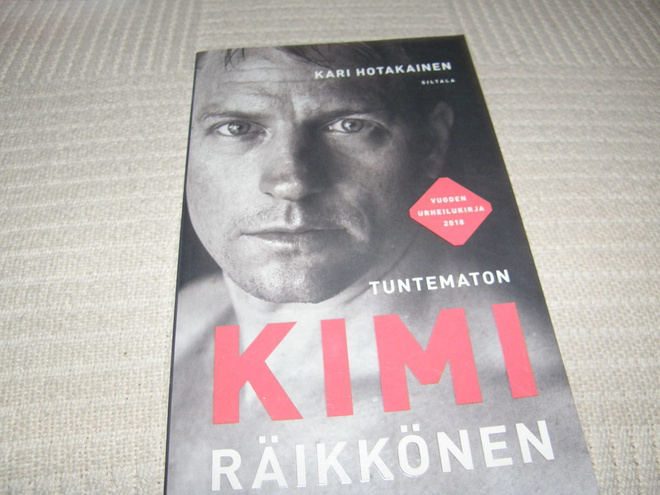 Kari Hotakainen Tuntematon Kimi Räikkönen  -pok