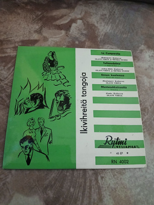 Olavi Virta & Metro-Tytöt – Ikivihreitä Tangoja 7" EP RARE!
