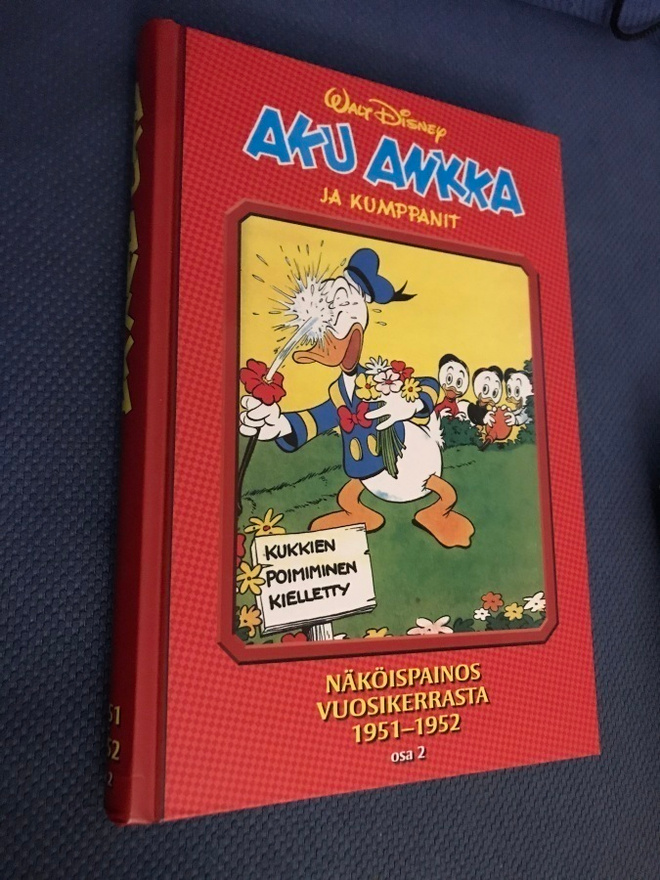 Aku Ankka näköispainos 1951-1952 osa 2