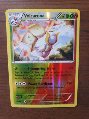 Pokemon Volcarona 15/114 Reverse holo rare