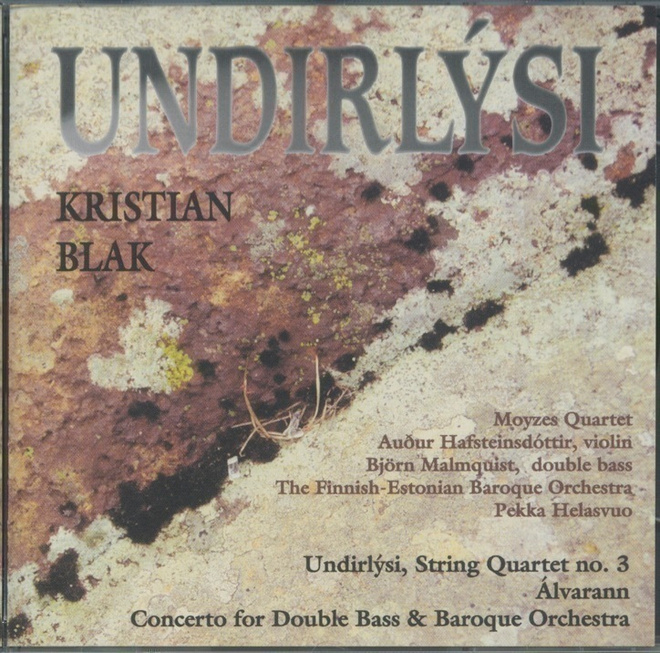 KRISTIAN BLAK: Undirlýsi et al – MINT! CD 1995 - Förøya