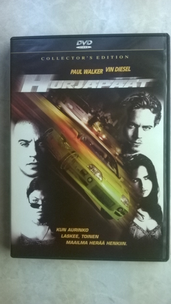 The Fast And The Furious - Hurjapäät DVD