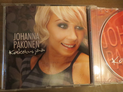 Johanna Pakonen: Kosketus jää CD