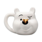 WINNIE THE POOH GOLD PEE SHAPED MUKI (8 680) n.11cm x 12cm m - pikkukuva 1