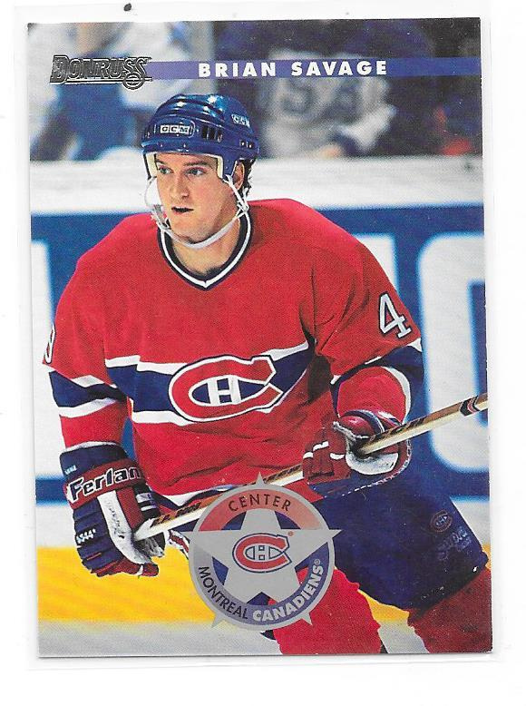 1996-97 Donruss #168 Brian Savage Montreal Canadiens