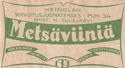 HEINOLAN VIRVOIT. - METSÄVIINIÄ (K13-S4)