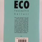 Umberto Eco : Foucaultin heiluri - pikkukuva 2