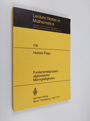 Albrecht Dold : Lecture Notes in Mathematics