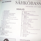 Hal Leonard: SÄHKÖBASSO 1 (kirja + single) Sis.postikulut - pikkukuva 2