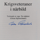 Göran Stjernschantz : Krigsveteraner i närbild (signeerattu) - pikkukuva 2