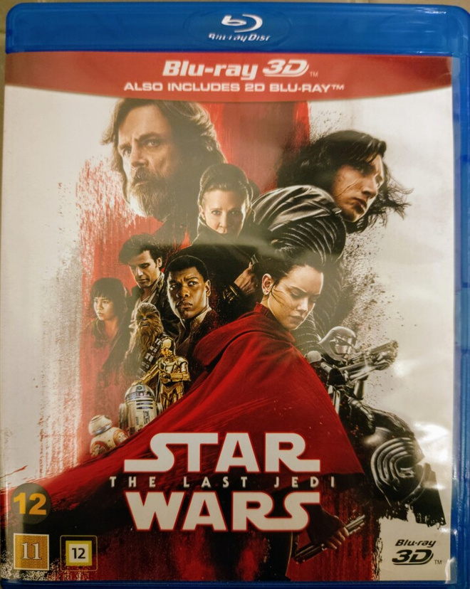 Star Wars -The Last Jedi - 3DBlu-ray/ 2D Blu-ray + Bonus