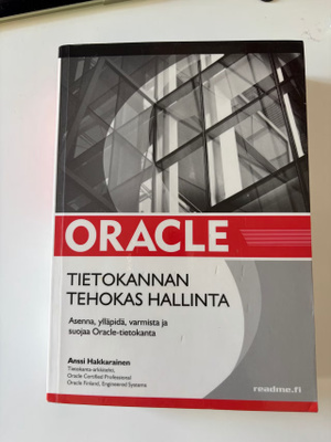 Oracle tietokannan tehokas hallinta -kirja