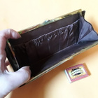 VINTAGE KÄÄRMEENNAHKA CLUTCH. PIKKULAUKKU. - pikkukuva 3