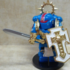 WARHAMMER Ultramarine Veteran Lego-yhteensopiva figu (UUSI) - pikkukuva 1