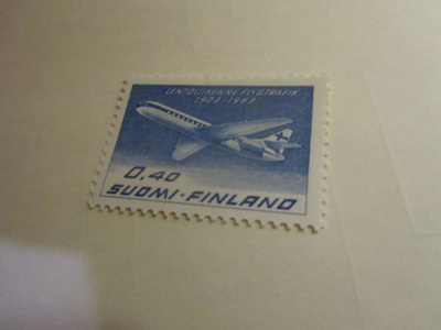 1963 lentokone 0,40, postituore