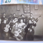 VANHA Kabinetti Valokuva Kitara Orkesteri Ylistaro 1900-l - pikkukuva 1