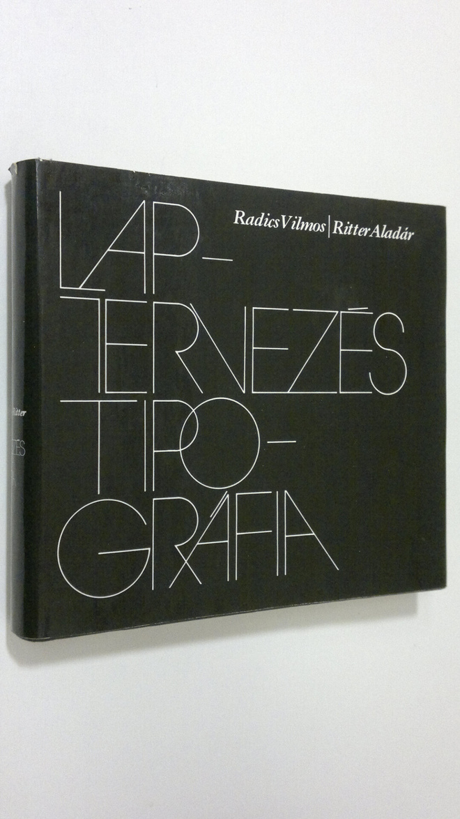 Radics Vilmos : Laptervezes tipografia