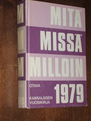 Kirja - Mitä Missä Milloin 1979