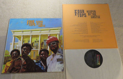 FOUR TOPS: Keeper of the Castle LP + liite (1972 USA) - Soul
