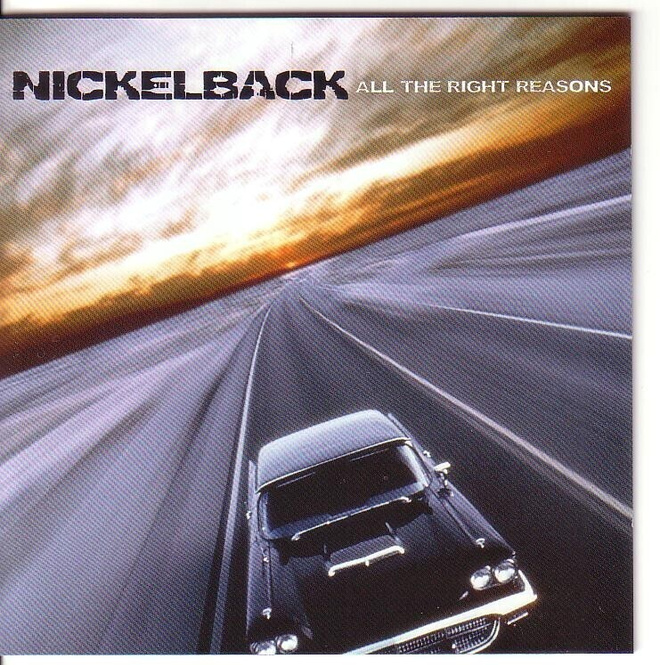 cd, Nickelback - All The Right Reasons [hard rock]