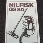 käyttöopas Nilfisk GS 80 ruotsinkielinen - pikkukuva 1