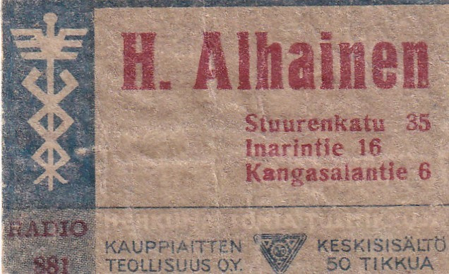 H. Alhainen, Radio 881   b563