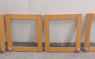 Lundia  40 x 39 cm lasitäyte ovet  4 kpl