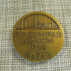 XIV Olympiad London 1948 osallistujamitali. - pikkukuva 1