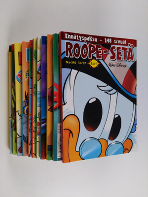 Roope-Setä vuosikerta 2007 (1-12, puuttuu nro 10)