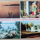 Pälkäne, Aitoon emäntäkoulu, nelikuvakortti, p. 1989 - pikkukuva 1