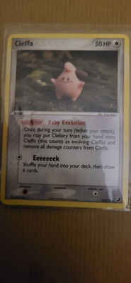 Cleffa (UF 21) EX Unseen Forces RARE card