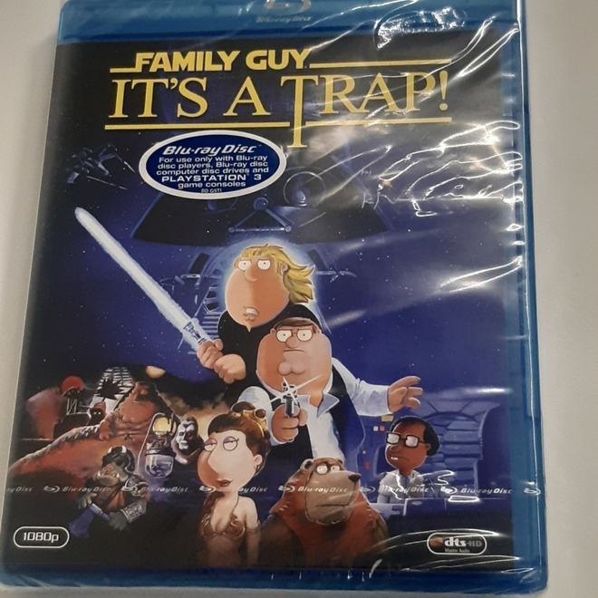 Family Guy - It's A Trap! (Blu-ray) UUSI!! Star Wars