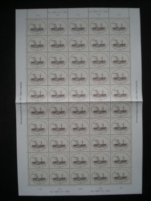 Postimerkkiarkki NORDIA 1981 - Lape 878 **