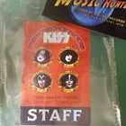 KISS PSYCHO-CIRCUS HALLOWEEN ´98 STAFF, BACKSTAGE PASSI - pikkukuva 1