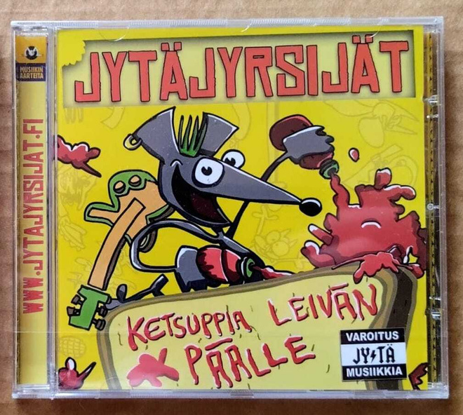 JYTÄJYRSIJÄT: Ketsuppia leivän päälle – UUSI! - CD 2011