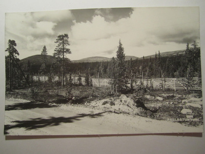 Postikortti Lappi Pallastunturi 1950-l  Alkup.Mallikappale