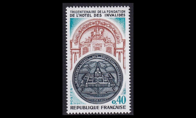 Ranska 1879 ** Hôtel des Invalides (1974)