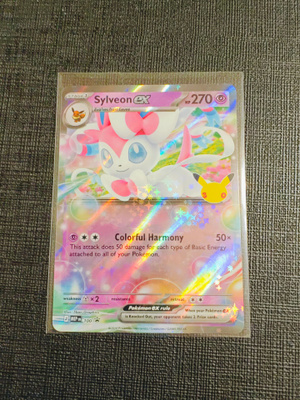 Pokemon 30th - Sylveon ex Black Star Promo