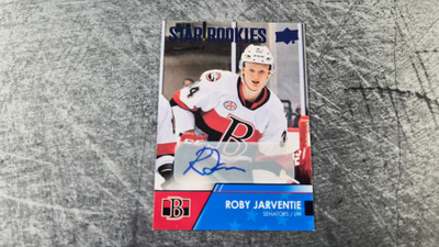 Roby Järventie 2021-22 AHL auto