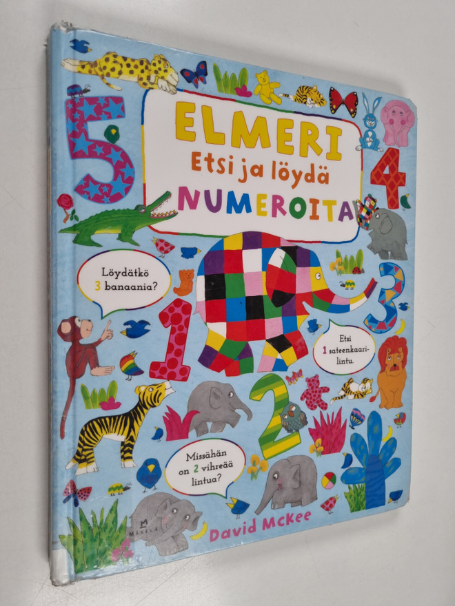 David McKee : Elmeri: Etsi ja löydä numeroita