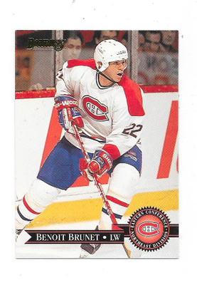 1995-96 Donruss #367 Benoit Brunet Montreal Canadiens